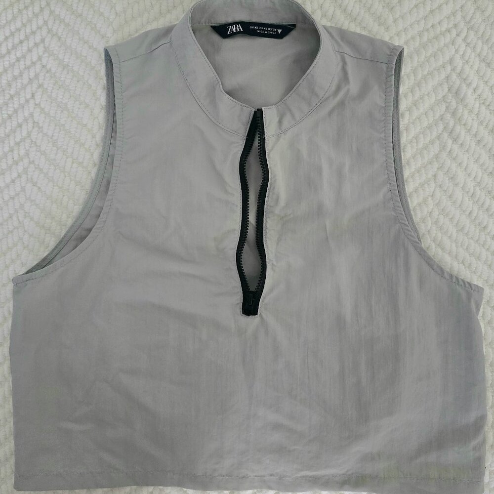 Zara Grey vest